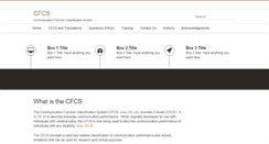 Desktop Screenshot of cfcs.us